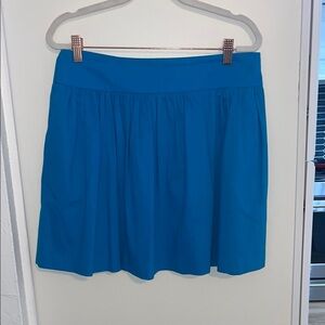 Zara Blue Women's Pleated Mini Skirt M